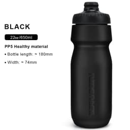 Sports Water Bottle Ultra-Light 550ML/650ML PP5 Portable Squeeze Mug for Outdoor Running Cycling Bicycle Kettle Bike Cup