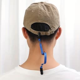 1pc New Hat Anti-Slip Rope Outdoor Anti-Slip Fixed Cap Clip Detachable Cap Clip Clip Rope for Fishing Hiking Sports Accessories