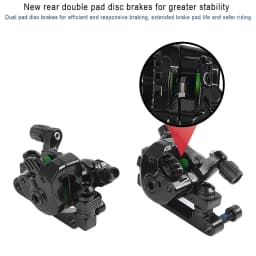 Electric Scooter Front Rear Disc Brake for Kugoo KuKirin G2 Pro G2 Max Kickscooter Disc Brake Caliper Brakes Base Accessories