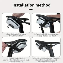 TOSUOD Bicycle Triangle Bike Frame Front Waterproof Cycling Battery Pannier Packing Pouch Accessories Bike Frame Bag