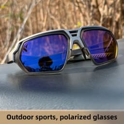 Okuma Fashion High End Polarized Fishing Glasses 5-Piece Set UV400, Anti Stray Light Clear Field of View