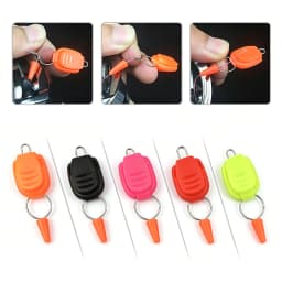 10pcs/bag Upgrade Fishing Line Stopper Buckle Clip Keeper Baitcasting Drum Reel Card Line Device Fishing Tackle Accessories Tool