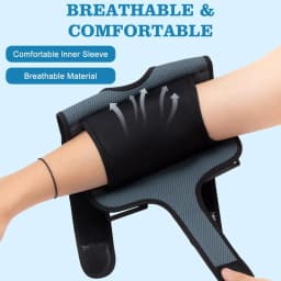 Cubital Tunnel Night Splint – Adjustable Elbow Stabilizer for Ulnar Nerve Relief, Pain Reduction & Sleeping Support, Unisex Fit