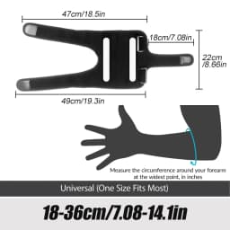 Cubital Tunnel Night Splint – Adjustable Elbow Stabilizer for Ulnar Nerve Relief, Pain Reduction & Sleeping Support, Unisex Fit