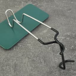 Portable Stainless Steel Light Stand Hook Outdoor Tent Pole Hanger Fishing & Camping Lantern Hook Camping Gear Accessories Tools