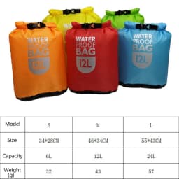 1PC Waterproof Dry Bag Pack Outdoor Swimming Rafting Kayaking River Trekking Floating Sailing Canoing Boating Dry Sacks