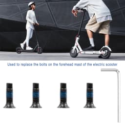 Handlebar Front Fork Tube Screws Hexagon Handle Parts Kits Electric Scooter for Xiaomi M365 for Ninebot Max G30 F20 F30 F40