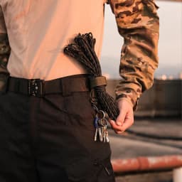 1/3/5pcs Outdoor Keychain Tactical Gear Clip Keeper Pouch Belt Keychain Webbing Gloves Rope Holder Military Molle Hook