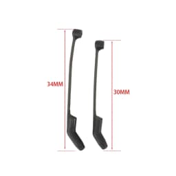 20Pcs Carp Fishing Accessories Hook Sleeves Ready D-rig Aligner Hooks Anti Tangle Sleeves Pop Up Boilies Terminal Tackle AH020
