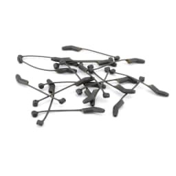20Pcs Carp Fishing Accessories Hook Sleeves Ready D-rig Aligner Hooks Anti Tangle Sleeves Pop Up Boilies Terminal Tackle AH020