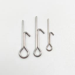 10/30/50Pcs Fishing Bait Stinger Spike Hook Soft Lure Bait Fixed Connecting Pins Needle Swivel Carp Fishing Tackle Accessories