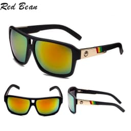 BRAND DESIGN Dragon Cycling Glasses Men Vintage Square Cycling Sun Glasses for Men Male Mirror MTB Cycling Driving Goggle Gafas