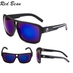 BRAND DESIGN Dragon Cycling Glasses Men Vintage Square Cycling Sun Glasses for Men Male Mirror MTB Cycling Driving Goggle Gafas