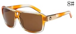BRAND DESIGN Dragon Cycling Glasses Men Vintage Square Cycling Sun Glasses for Men Male Mirror MTB Cycling Driving Goggle Gafas