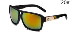 BRAND DESIGN Dragon Cycling Glasses Men Vintage Square Cycling Sun Glasses for Men Male Mirror MTB Cycling Driving Goggle Gafas