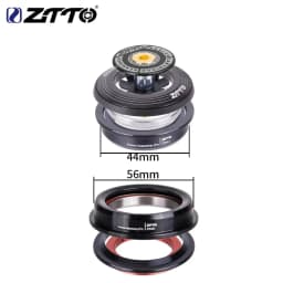 ZTTO Bicycle Headset 42mm 44mm 56mm ZS44 IS42 IS52 ZS56 1-1/8" 28.6mm Straight Cone Tube Fork Bike Frame 4444S 4456ST 4252ST