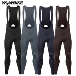 YKYW Spring Autumn Men Cycling Bib Long Pants Bicycle Male Tights MTB Bike Pants Pro Team Riding Race Cycling Sports Clothing