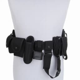 Tactical Battle Belt Airsoft Duty Belt Set Adjustable Nylon Military Security Belt Hunting Belt Gun Holster Baton Holder