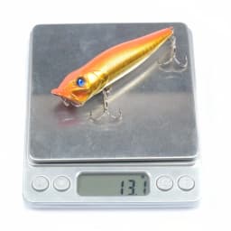 New Arrival 1 Pcs Big Popper Fishing Lures 9.5cm 12g 3d Eyes Bait Topwater Crankbait Wobblers Tackle Isca Poper Japan