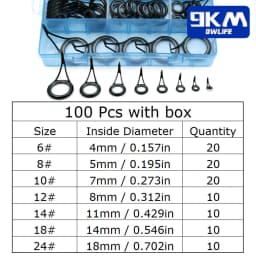 8~105Pcs Spinning Fishing Rod Guide Telescopic Rod Repair Kit Stainless Steel Ceramics Ring Fishing Rod Building Replacement Set