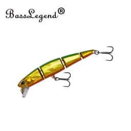 BassLegend Japan Fishing Sinking Swimbait Jointed Lipless Crankbait Minnow Trout Bass Pike Lure 70s 70mm 5.5g
