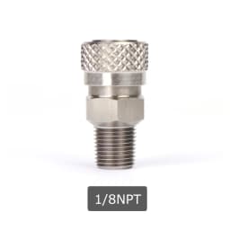 AIR CO2 Foster Quick Disconnect Male/Female Adaptor Fill Nipple Blind Plug | Thread 1/8NPT&1/8BSP&M10*1