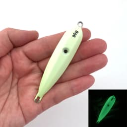 Inchiku Metal Jig Head Lure 80g 100g 120g 150g 180g 200g Luminous Squid Hook Soft Sinking Saltwater Spinning Fishing MarlinLure
