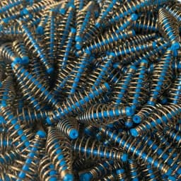 30pcs/Set Fishing Bait Spring Lure Inline Hanging Tackle Stainless Steel Feeder