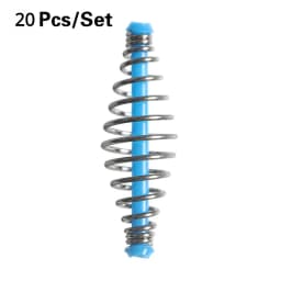 30pcs/Set Fishing Bait Spring Lure Inline Hanging Tackle Stainless Steel Feeder