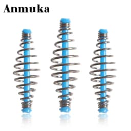 30pcs/Set Fishing Bait Spring Lure Inline Hanging Tackle Stainless Steel Feeder
