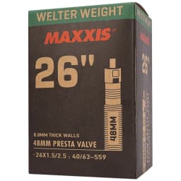 MAXXIS WELTER WEIGHT Thickened Puncture Resistant Original 0.8mm Inner Tube 26 27.5 29 700 For BMX Road XC AM DH Commute PV SV