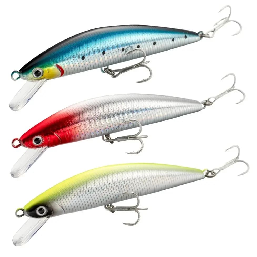 Fishing Lure Sinking Minnow 13cm 15cm 40g 60g Weight System Hard Lure Pesca Strong Treble Hooks Wobbler Jerkbait Swimbait Bait