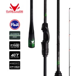 PURELURE ZERO Small Bait Light High Carbon Long Throwing Rod Rock Fishing Spinning Trout Rod BFS Fishing Casting UL Stream Bass