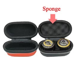 Gamakatsu Fishing Reel Bag Protective Cover Waterproof EVA Spinning Fishing Reel Protective Case Fishing Tackle Storage Case
