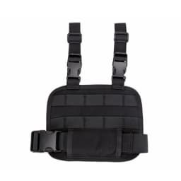 Tactical Drop Leg Platform Hunting Thigh MOLLE Rig with Adjustable Belt & Thigh Straps for Universal Holster