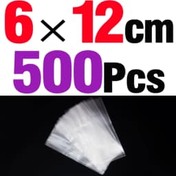 MNFT 500Pcs 8 Sizes PVA Carp Fishing Bags Quick Water Soluble Boilie Rig Solid Baits Fish Equipment Tackle Kit