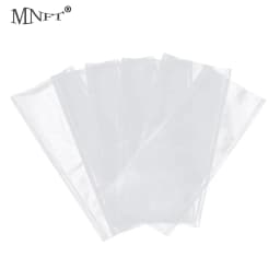 MNFT 500Pcs 8 Sizes PVA Carp Fishing Bags Quick Water Soluble Boilie Rig Solid Baits Fish Equipment Tackle Kit