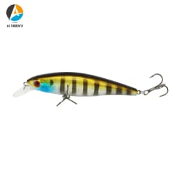 AI-SHOUYU Minnow Bait Hard Fishing Lure 95mm/15g Sinking Bait with 2 Treble Hook Crankbait Wobbler Pesca Fishing Tackle Leurre