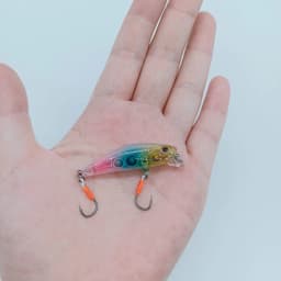 DUODUOYU 1PCS Mini Sinking Minnow Fishing Lure 3.5g/4.5cm Small Wobblers Isca Artificial Swimbait Bass Fishing Tackle