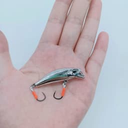DUODUOYU 1PCS Mini Sinking Minnow Fishing Lure 3.5g/4.5cm Small Wobblers Isca Artificial Swimbait Bass Fishing Tackle