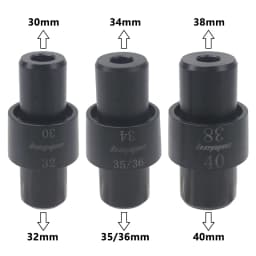 HEPPE Bike Front Fork Dust Seal Installation Tool for 32/34/35/36/38/40mm Fork Pipe Bike Fork Seal Installation Tool Dual Head