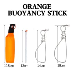 5M Fishing Lock Fish Buckle Tools Fishing Lock Buckle with Reel Stainless Steel Lanyard Fish Lock Belt Fishing Tackle Stringer