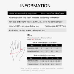 Outdoor Cycling Gloves Full Finger Shockproof Microfiber Wear Resistant Breathable Anti-sweat Touchscreen Motorbike Gloves Men