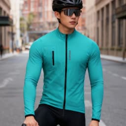 WOSAWE Ultralight Men's Cycling Windbreaker Windproof Jacket Bike Vest Water Resistant MTB Road Bicycle Long Jersey 2 Pockets
