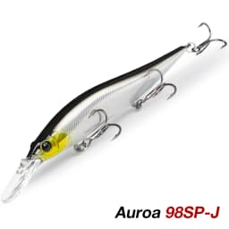 TSURINOYA 98SP Suspending Minnow Fishing Lure AURORA 98mm 10g Max 2.2m  Long Casting Bass Pike Jerkbait Hard Bait