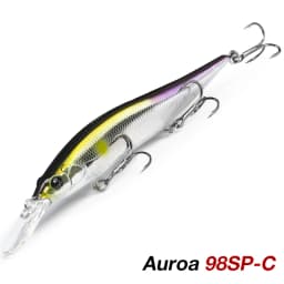 TSURINOYA 98SP Suspending Minnow Fishing Lure AURORA 98mm 10g Max 2.2m  Long Casting Bass Pike Jerkbait Hard Bait