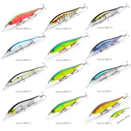 TSURINOYA 98SP Suspending Minnow Fishing Lure AURORA 98mm 10g Max 2.2m  Long Casting Bass Pike Jerkbait Hard Bait