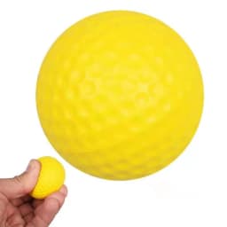 PGM 1pcs Golf Yellow Practice Balls 42.6mm Sponge Elastic Pu Foam Balls Can Hit About 800 Time Golf Sports Supplies