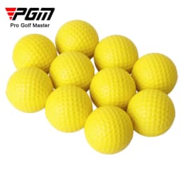 PGM 1pcs Golf Yellow Practice Balls 42.6mm Sponge Elastic Pu Foam Balls Can Hit About 800 Time Golf Sports Supplies