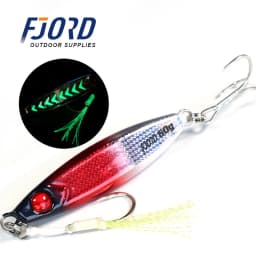 FJORD Rattle Metal Jig Fishing Lure 40g 60g 80g Night Light Jigging Shore Casting Swimbait New 2023 Sea Saltwater Fishing Tackle